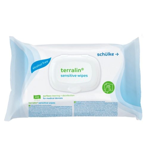 Terralin sensitive wipes 200db