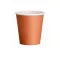 Pohár PAPÍR 180ml hot orange 50db