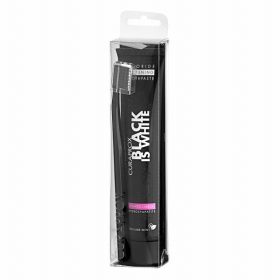   Curaprox Black is White fehérítő hatású fogkrém, 90 ml + 1 db CSBIW fogkefe