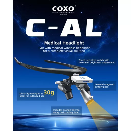 COXO C-AL LED-világítás és akkumulátoros rendszer