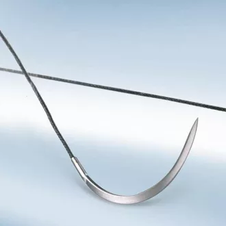 Silkam fekete 3/0 HS21 45cm 1db
