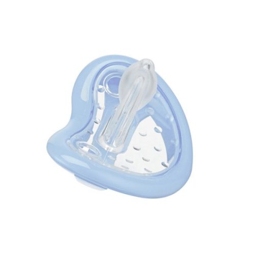 Curaprox Baby orthodonciás cumi 0-7 hónap vagy 3-7 kg (1 db), világoskék, 0. méret