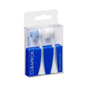  Curaprox Hydrosonic sensitive pótfej (2 db), fehér-világoskék