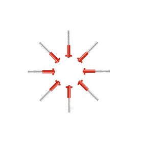   Curaprox CPS 07 prime fogköztisztító kefe, piros, utántöltő (8 db)