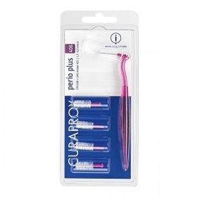   Curaprox CPS 406 Perio világoslila fogköztisztító kefe (5 db) + UHS 409 tartónyél
