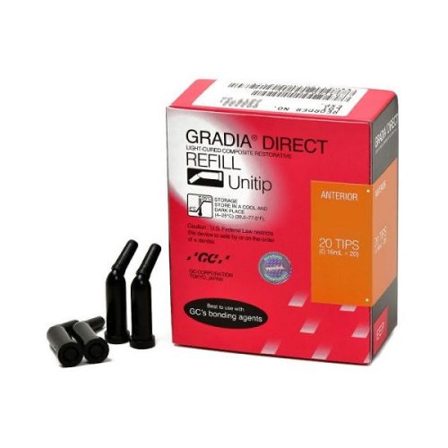 GC GRADIA Direct, Anterior, Unitip 20x0.16ml (0.24g), A1