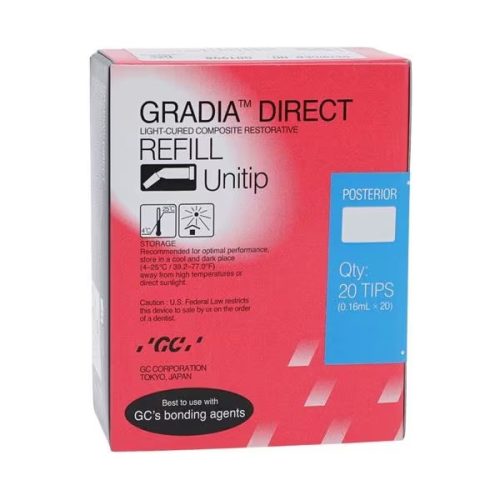 GC GRADIA Direct, Posterior, Unitip 20x0.16ml (0.28g), P-A1