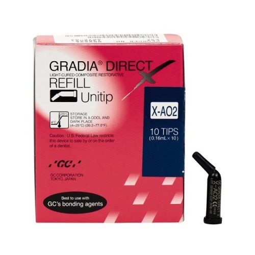 GC GRADIA Direct X, Unitip 10x0.16ml (0.3g), X-AO2