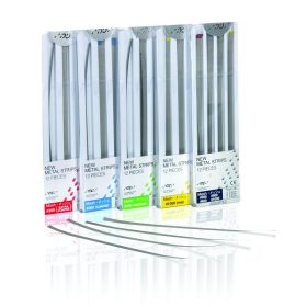   GC METAL STRIPS, Red Mesh (Rough Preparation), N°200 Assortment, 4x3pcs