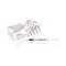 GC G-CEM Try-in paste, syringe 1.5g/1.2ml Bleach
