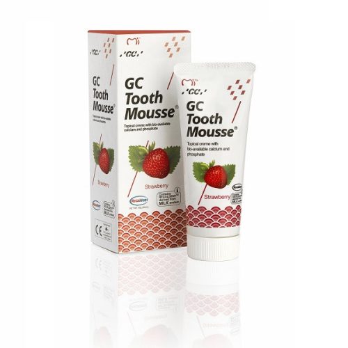 GC Tooth Mousse, 10-Pack, Strawberry