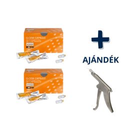 2db G-CEM Capsule, 50 Capsules + pisztoly