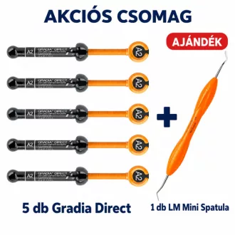 5 db GC Gradia Direct + 1 db LM Mini Spatula ajándék