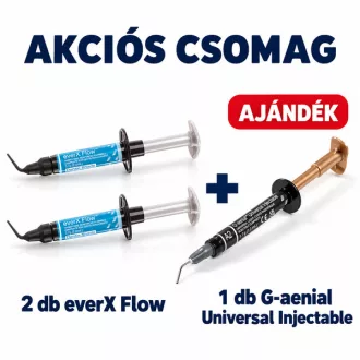   2 db GC everX Flow + 1 db G-aenial Universal Injectable ajándék