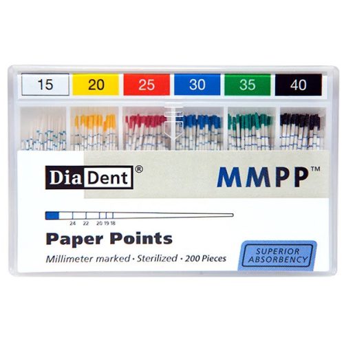 Paper Points MMPP 200db steril size 15-40