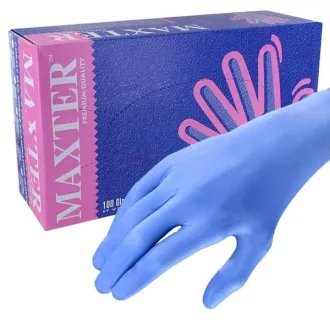 Maxter nitrile púdermentes kesztyű 100db XS
