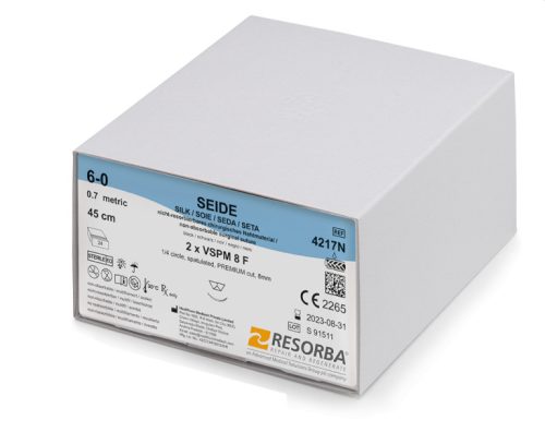 Seide 4/0 DS18 45cm
