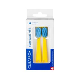 Curaprox CS 5460 Utazó szett fogkefe pótfej, 2 db 