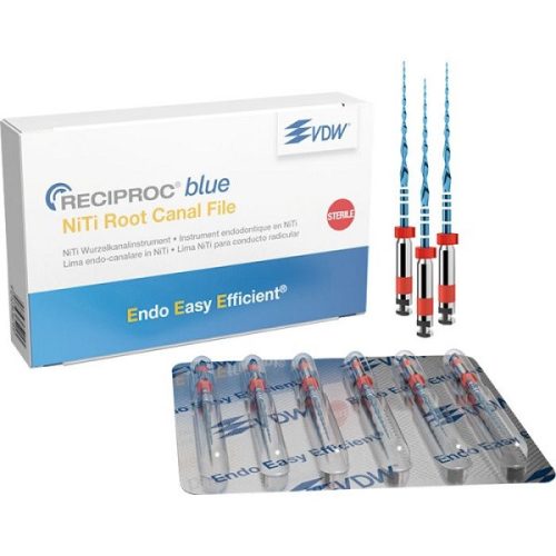 Reciproc blue NiTi Root Canal Files 25mm R25