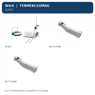   W&H SI-923 Implantmed Classic alapkészlet + 2db WI-75 E/KM 20:1 nem fényes kézidarab