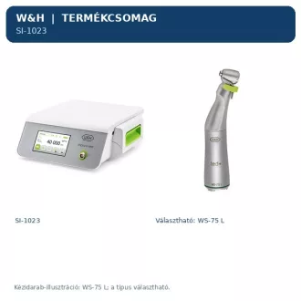   SI-1023 Implantmed alapkészlet + 1 kézidarab (WS-75L/S-11L/WS-91L) fényes kézidarab