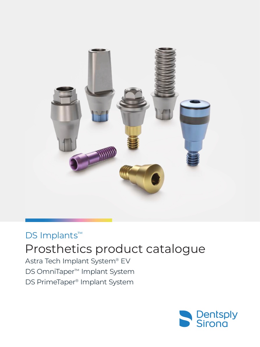 Dentsply Sirona EV protetikai katalógus