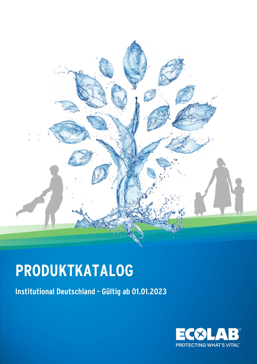 Ecolab Institutional termékkatalógus 2023