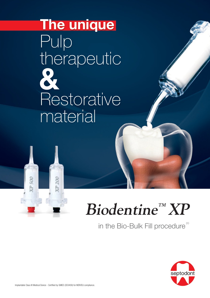 Septodont Biodentine XP brosúra