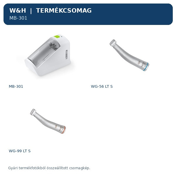 W&H MB-301 Assistina ONE + 2 kézidarab